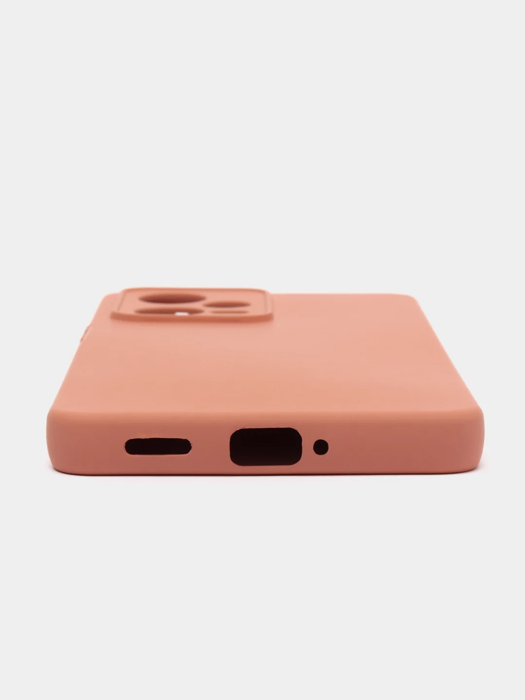 Бежевый чехол для Xiaomi Redmi Note 12 Pro+, Сяоми Редми Нот 12 Про+ силиконовый