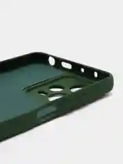 Зеленый чехол для Xiaomi Redmi Note 12 Pro+, Сяоми Редми Нот 12 Про+ силиконовый