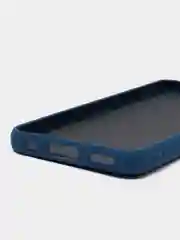 Темно-синий чехол силиконовый Silicone Cover для Tecno Spark 9 Pro