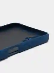 Темно-синий чехол силиконовый Silicone Cover для Tecno Spark 9 Pro