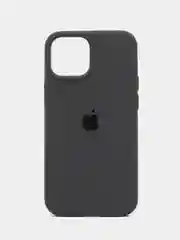 Тёмно-серый чехол силиконовый для iPhone 13, 13 Pro, 13 Pro Max, с закрытым низом
