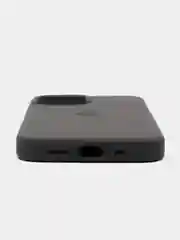Тёмно-серый чехол силиконовый для iPhone 13, 13 Pro, 13 Pro Max, с закрытым низом