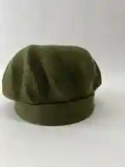Хаки берет женский Витекс, с отворотом