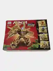 Белый конструктор "Ninja: Золотой мех"