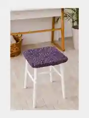 Фиолетовый чехол на стул