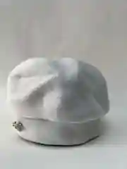 Ледяной берет женский вязаный Гуннера, шапка на флисовом подкладе