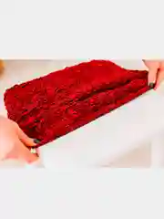 Вишнёвый чехол на стул