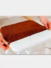 Шоколадный чехол на стул