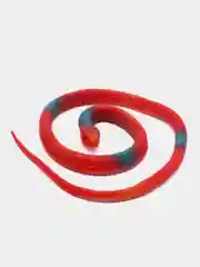 Красный змея резиновая .Символ года