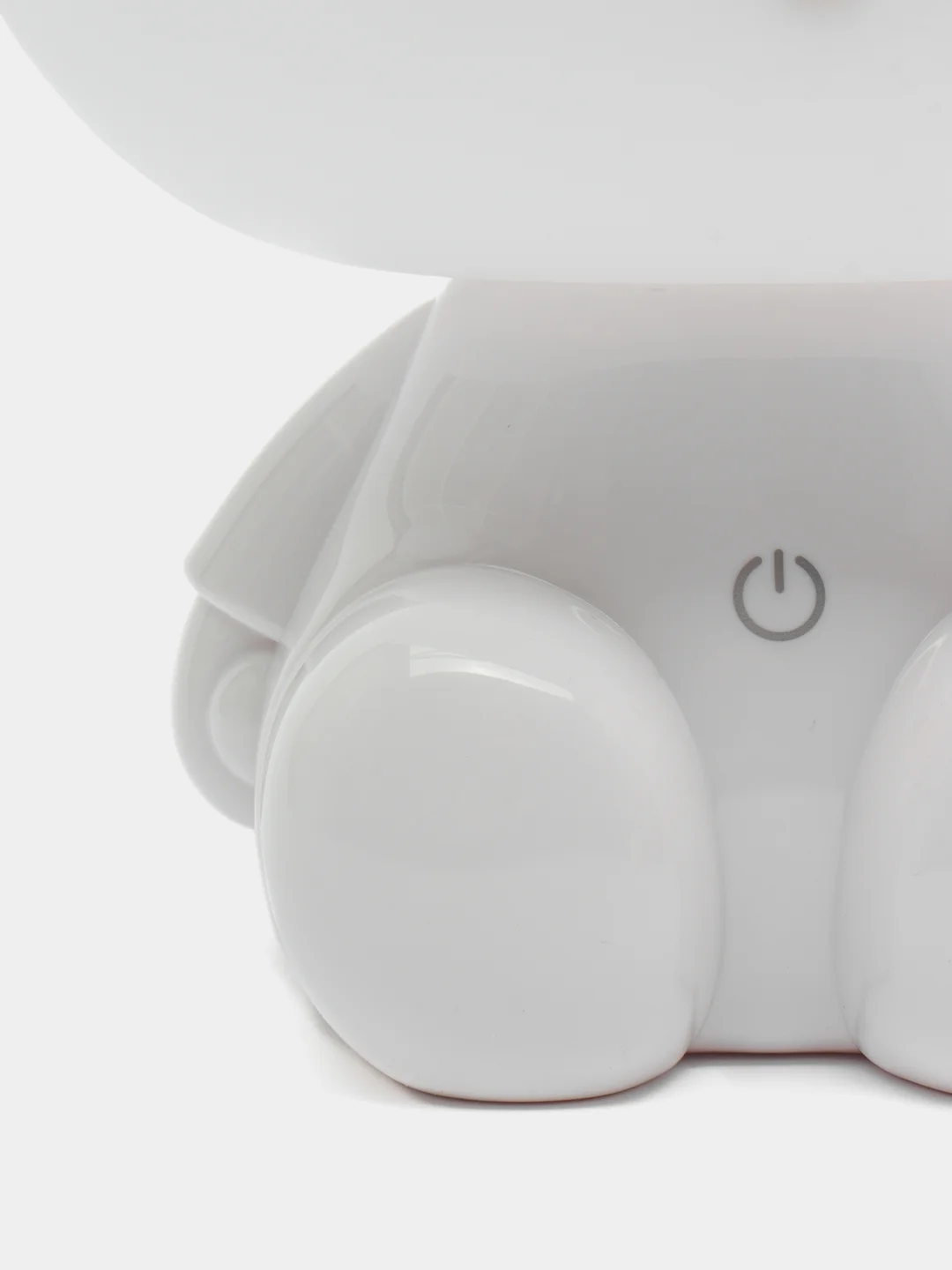 Белый bluetooth колонка, ночник - Зайчик