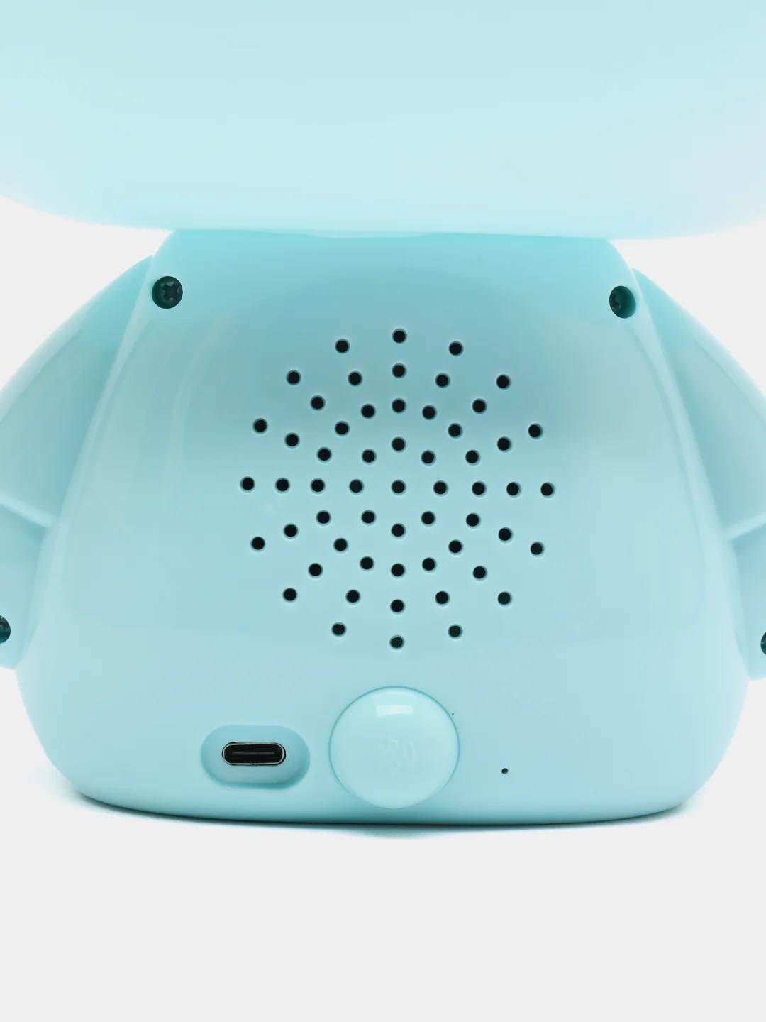 Голубой bluetooth колонка, ночник - Зайчик