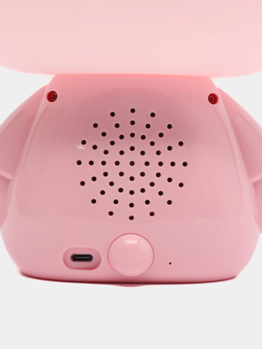 Розовый bluetooth колонка, ночник - Зайчик