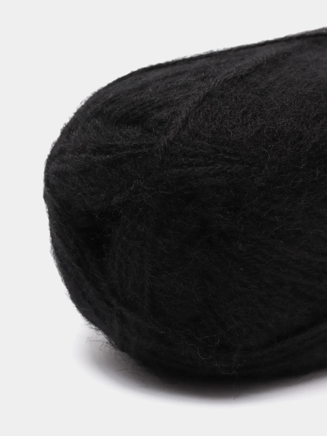 Черный пряжа Alize Angora Gold, 20% Шерсть 80% Акрил, 100 г, 550 м (часть 1)
