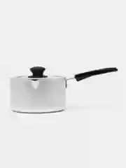 Кастрюля с пластиковой ручкой и металлической крышкой Калитва, 0,75 л