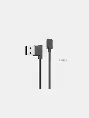Кабель HOCO, USB - Micro USB, Lightning, Type-C, угол 90 градусов, загнутый для зарядки