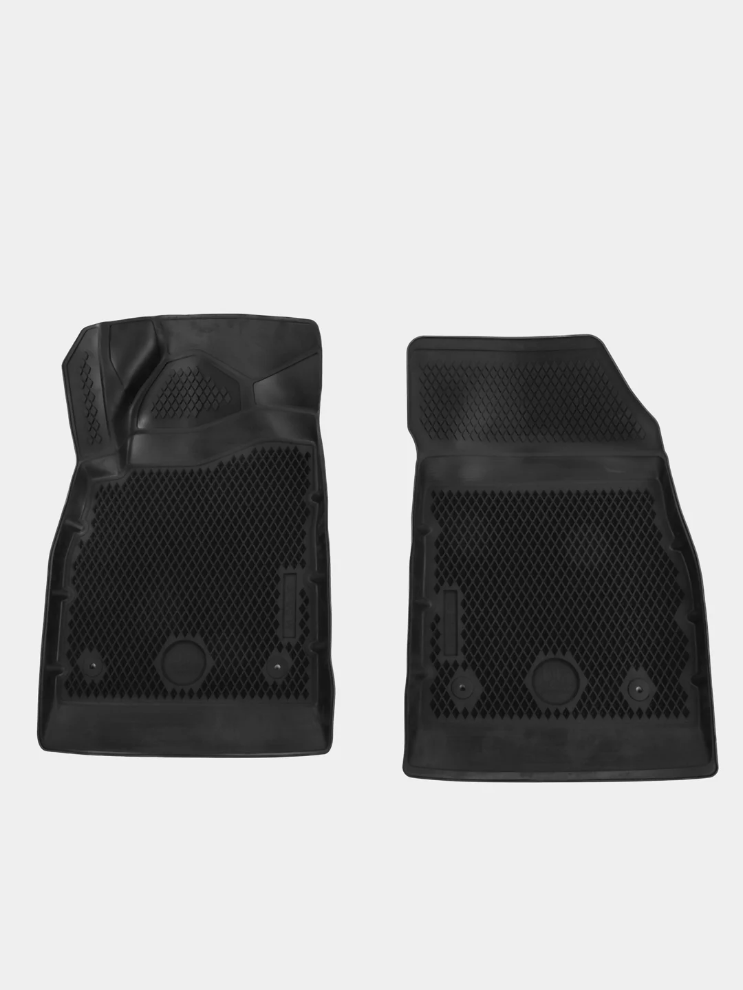 Черный коврики в салон 3D EVA Opel Astra H (2004-2014), J 2009-2018, Chevrolet Cruze I 2008-2016