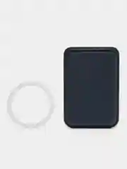 Темно-синий картхолдер с магнитным кольцом MagSafe для айфон iPhone