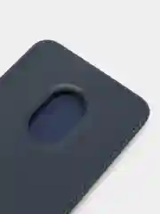 Темно-синий картхолдер с магнитным кольцом MagSafe для айфон iPhone