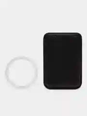 Черный картхолдер с магнитным кольцом MagSafe для айфон iPhone