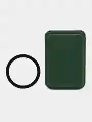 Зеленый картхолдер с магнитным кольцом MagSafe для айфон iPhone