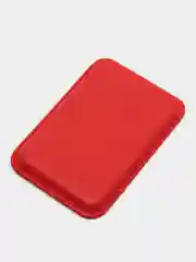 Красный картхолдер с магнитным кольцом MagSafe для айфон iPhone