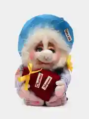 Коричневый игрушка "Домовенок"