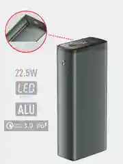 Внешний аккумулятор Olmio QL-30, 30000 mAh, 22,5W, Powerbank