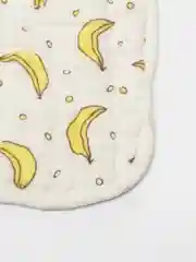 Желтый нагрудник детский, хлопковый, 2 штуки комплект