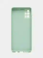 Лесной зеленый чехол Samsung Galaxy A51  пластиковый под стекло