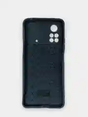 Черный чехол Xiaomi Poco X4 Pro, Сяоми Поко Х4 Про силиконовый, под кожу