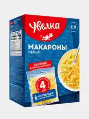 Макароны Увелка "Перья", 4 х 80 г