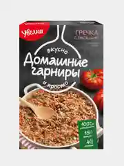 Гарнир Увелка "Гречка с овощами в томатном соусе", 2шт по 150 г