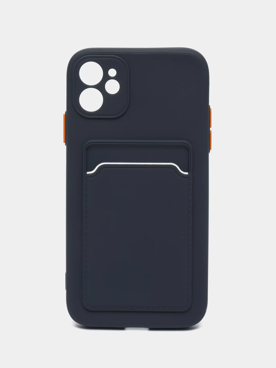 Морской чехол iPhone 15, 11 Pro, 14 Max, 13, 12, Xr, Xs, 6, 7, 8 Plus, Se Mini с карманом для карт