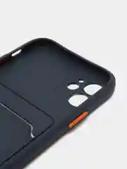 Морской чехол iPhone 15, 11 Pro, 14 Max, 13, 12, Xr, Xs, 6, 7, 8 Plus, Se Mini с карманом для карт