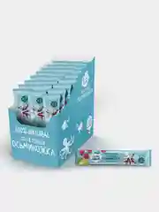 Фруктовые кусочки ФрутоНяня "Осьминожки", из яблок и малины, 16 г