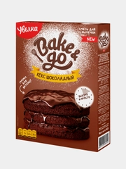 Увелка Bake&Go Смесь Кекс Шоколадный 400 гр.