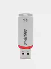 Флешка / флэшка / USB накопитель Smartbuy 64GB Crown White
