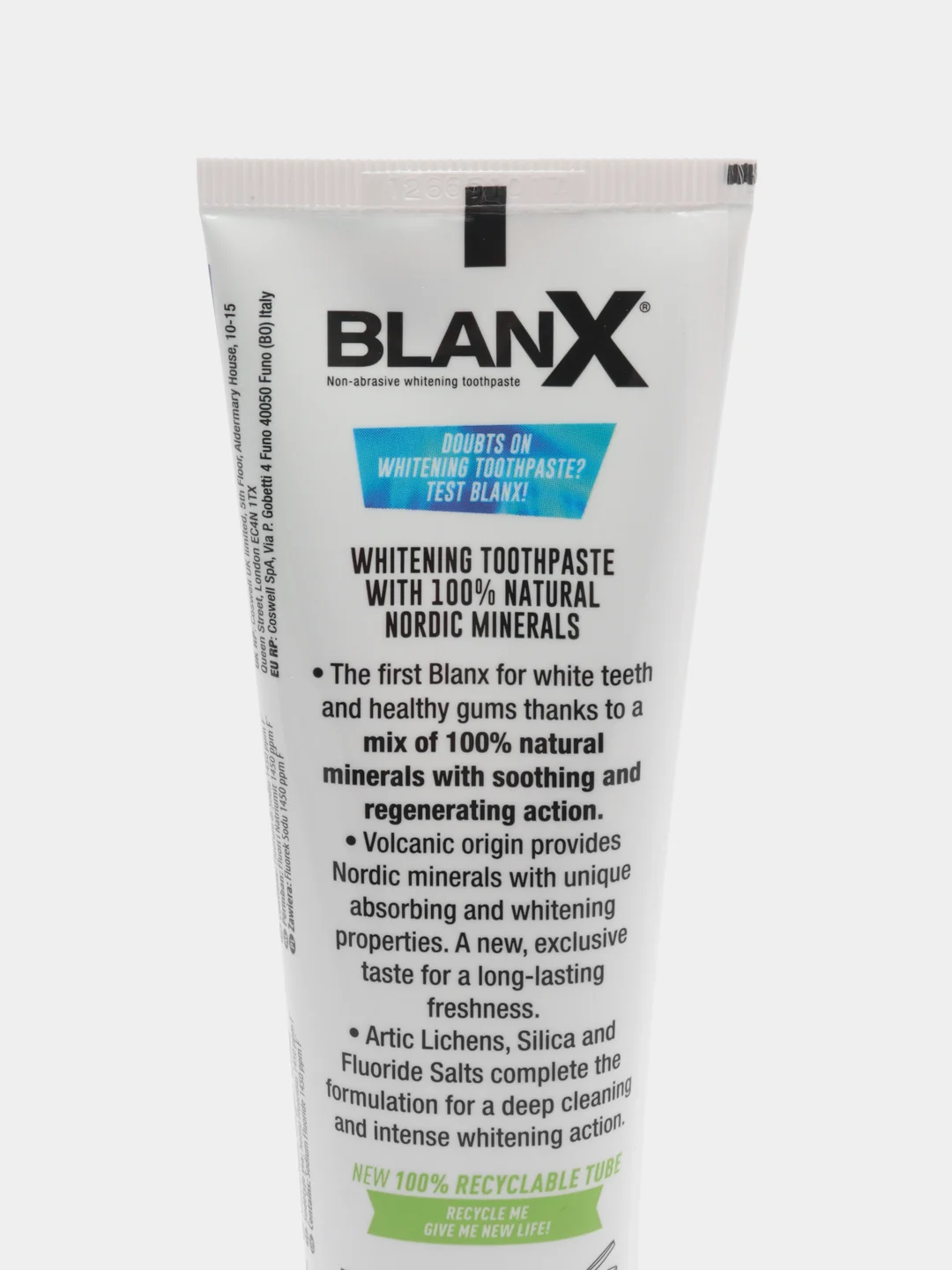 Зубная паста BlanX Nordic White, 75 ml