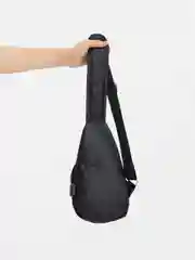 Черный сумка мужская через плечо, USB-переходник, слинг, барсетка