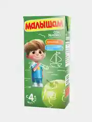 Сок Малышам яблоко осветленный 0,33 л, упак. 27 шт.
