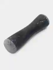 Черный ступка с пестиком, мрамор, 9 x 4,5 см
