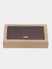 Багровый кошелек женский, многофункциональный, 19 х 9 х 3 см