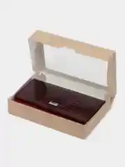 Багровый кошелек женский, многофункциональный, 19 х 9 х 3 см