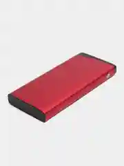 Красный внешний аккумулятор Olmio QL-10, 10000 mAh, 22.5 W, QuickCharge 3.0
