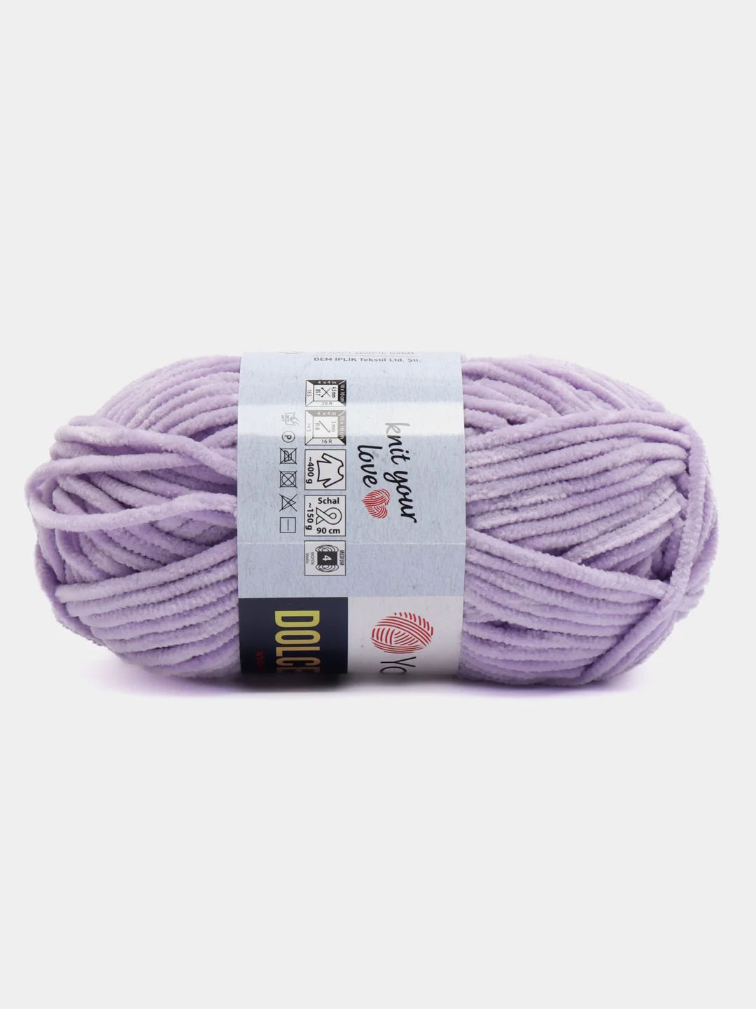 Пряжа плюшевая YarnArt Dolce Baby, гипоаллергенная, 50 г, 85 м, Турция