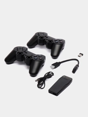 Портативная игровая приставка Game Stick Lite, 64 Gb, 10000 игр, 2 геймпада