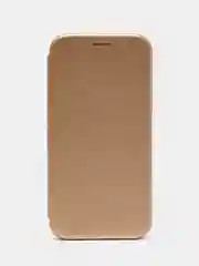 Золотой чехол-книжка iPhone 5, 5S, SE, 6, 6S, 7, 8, SE, X, XS, XR, 11, 12, 13, Pro, Max, Mini