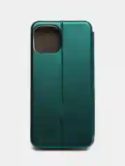 Зеленый чехол-книжка iPhone 5, 5S, SE, 6, 6S, 7, 8, SE, X, XS, XR, 11, 12, 13, Pro, Max, Mini