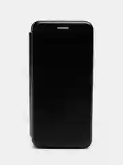 Черный чехол-книжка iPhone 5, 5S, SE, 6, 6S, 7, 8, SE, X, XS, XR, 11, 12, 13, Pro, Max, Mini