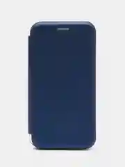 Темно-синий чехол-книжка iPhone 5, 5S, SE, 6, 6S, 7, 8, SE, X, XS, XR, 11, 12, 13, Pro, Max, Mini